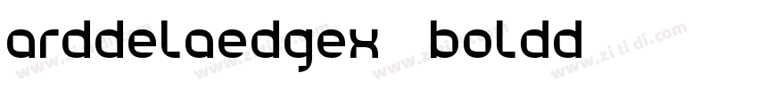 arddelaedgex01 boldd字体转换